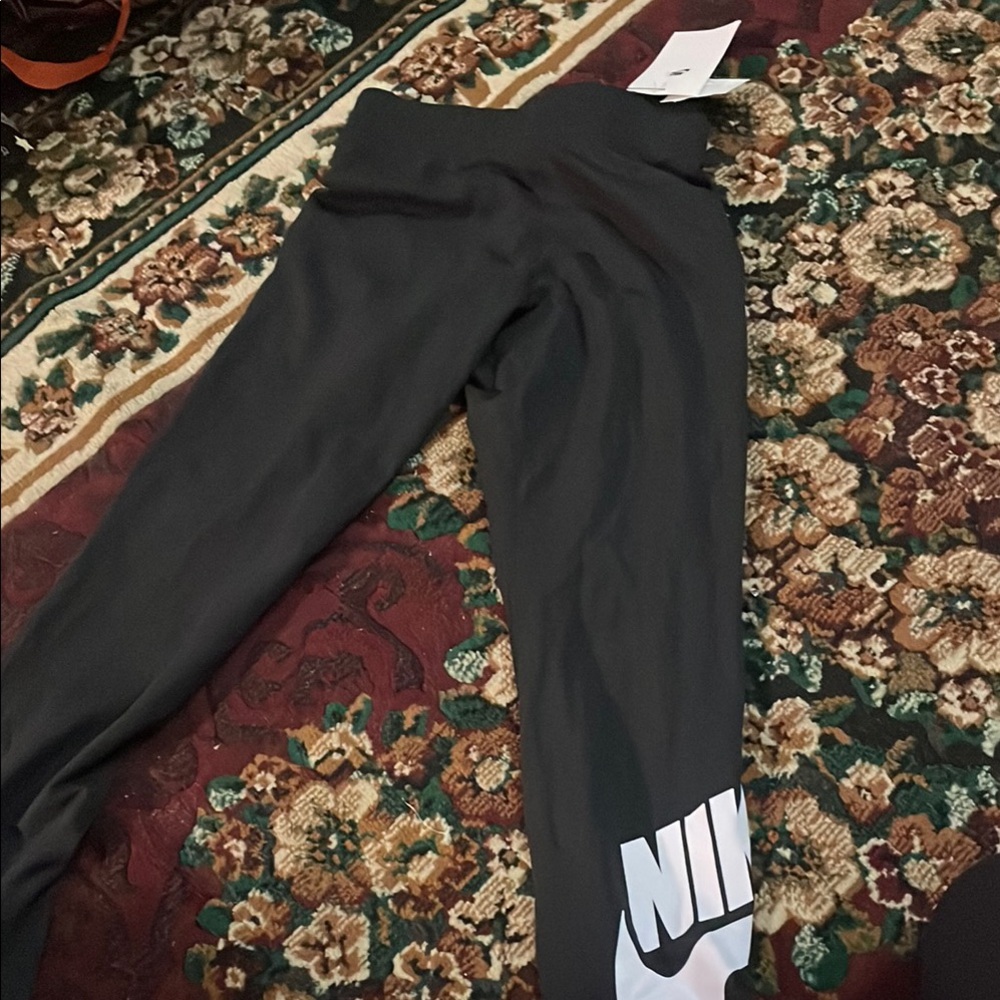 Nike Black Leggings Athletic Fit